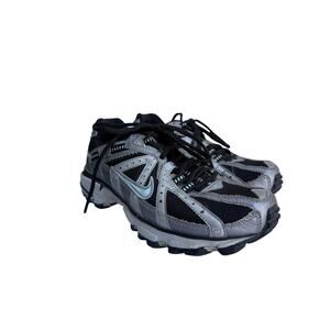 Nike Air Alvord 10 Trail Running Shoes Black Silver Men’s Size 6.5